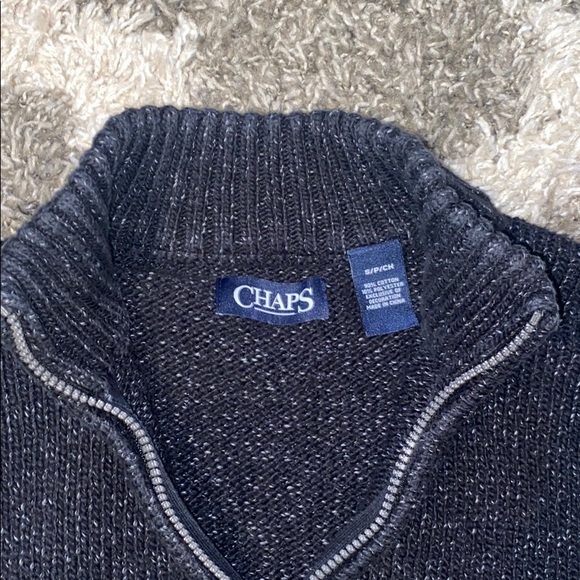 ✨Chaps Quarter Zip Sweater✨ - Picture 3 of 5